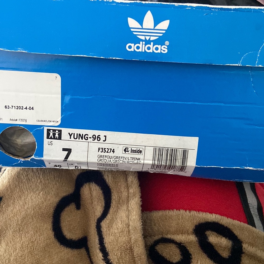 ADIDAS YUNG-96 GREY FOUR JUNIOR